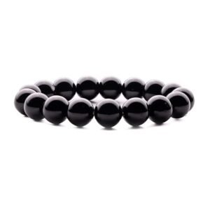 Light-Coded Black Tourmaline Bracelet
