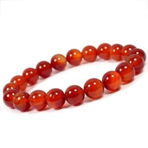 Light-Coded Carnelian Bracelet
