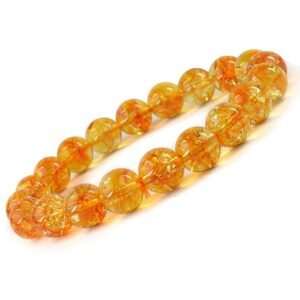 Light-Coded Citrine Bracelet