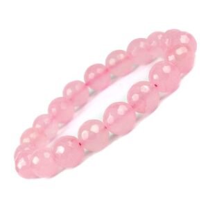 Light-Coded Rose Quartz Bracelet